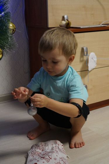 Адвент, день 8. Варежки для снеговика