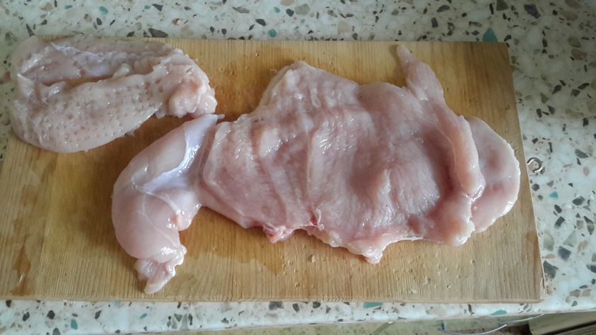Рецепт от Белки - нежный куриный рулет