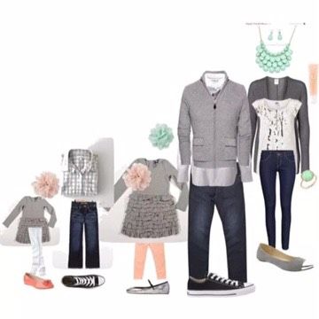 Весенний Family Look. Подготовка к фотосессии.