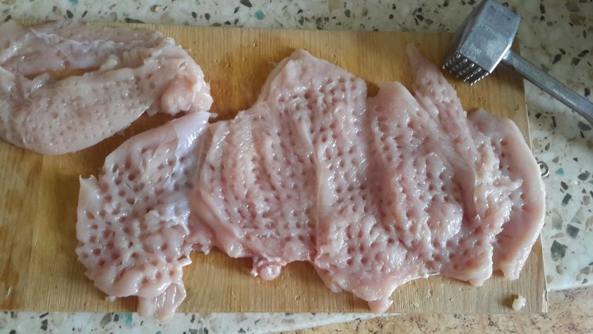 Рецепт от Белки - нежный куриный рулет