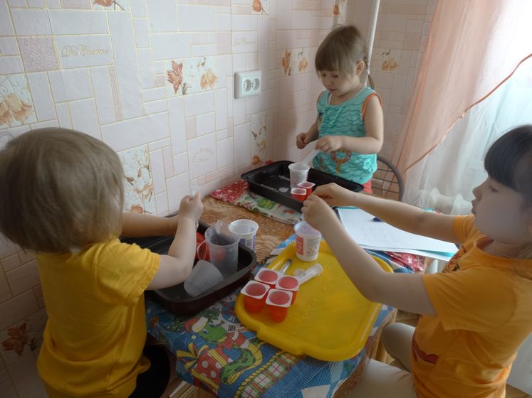 ТЗ Объем ёмкости и как получается цвет