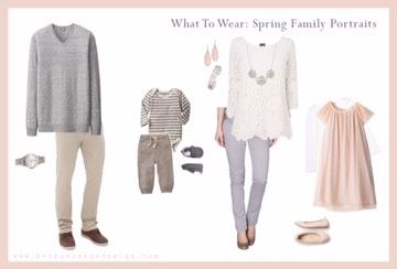Весенний Family Look. Подготовка к фотосессии.