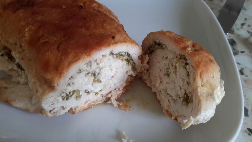 Рецепт от Белки - нежный куриный рулет