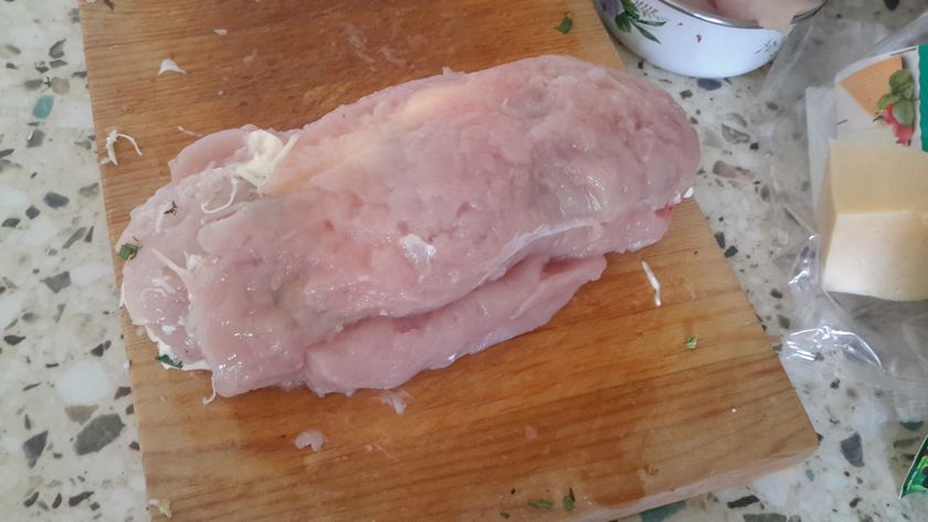 Рецепт от Белки - нежный куриный рулет