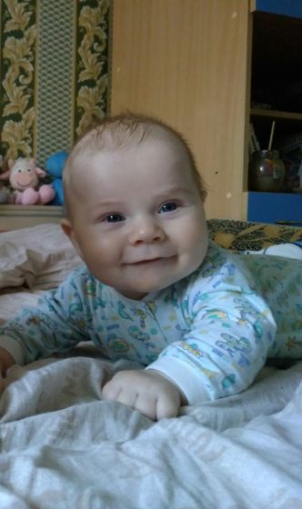 Дневничок развития: сыночку 5 месяцев