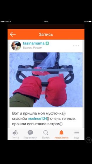 Муфта или варежки?