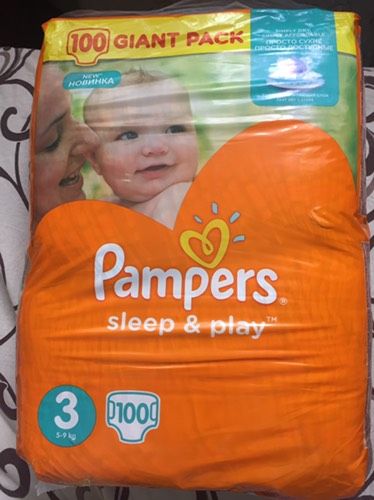 Pampers sleep and play 3 100шт