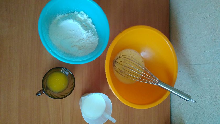 Панкейки классические. Рецепт)