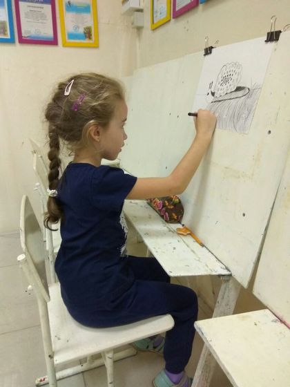 Моя Художница :-)