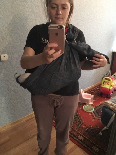 Опытные слингомамы! Помогите!