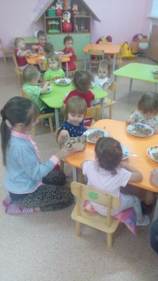Первый день в саду
