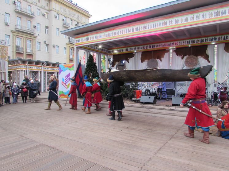 Фестиваль ко Дню народного единства. Тверская пл.