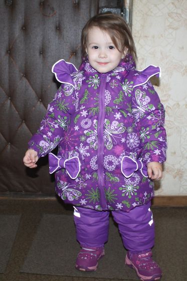 Зимний костюм дочке дошила