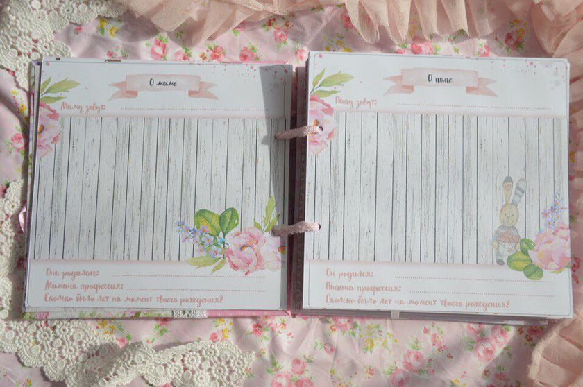 Альбом и папочка ручной работы 🌸