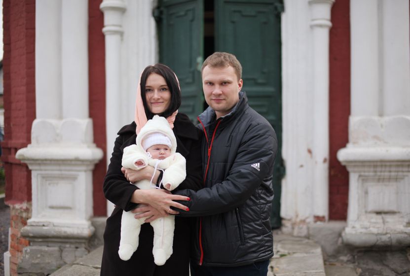 Покрестили ?