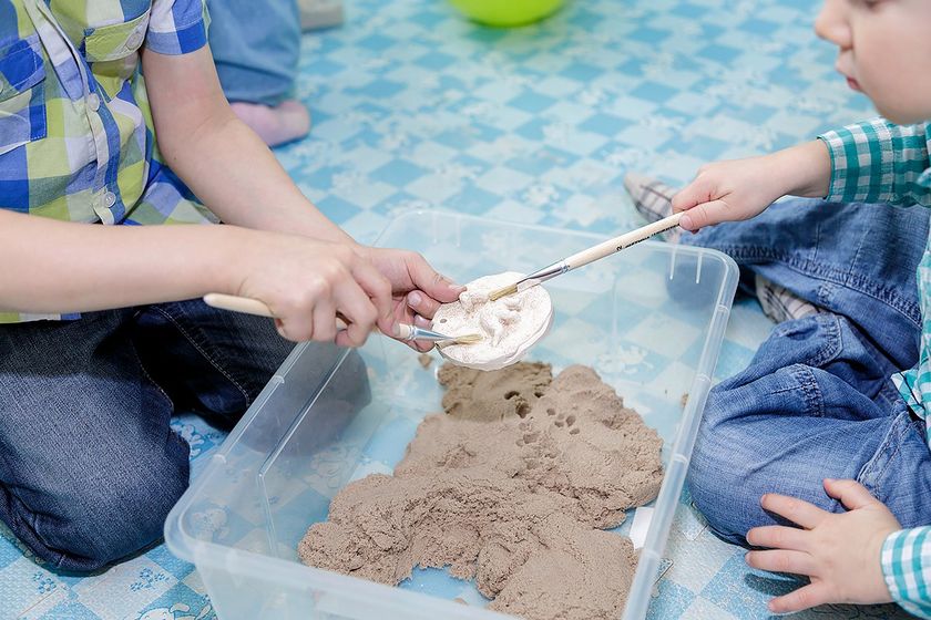 День рождения на тему динозавров (5 лет, 4-7 лет)