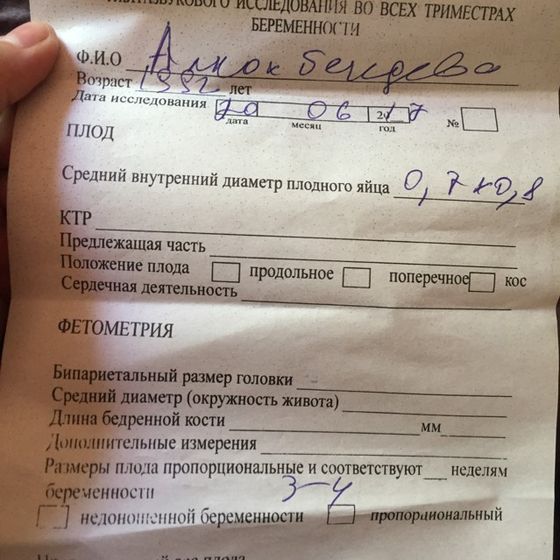 Кто разбирается в заключениях УЗИ?