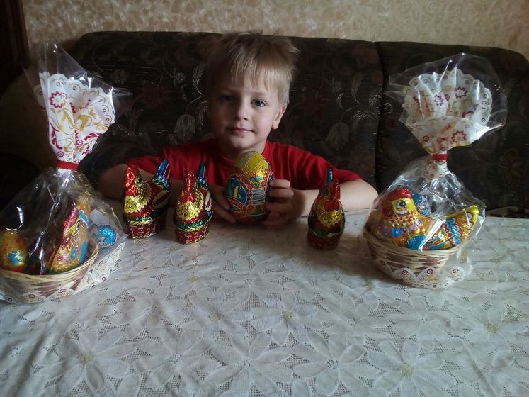 Пасха в большой семье.