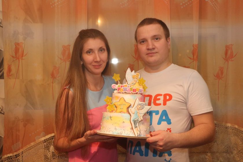 день рождение дочек)))