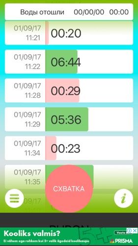 Начало родов?