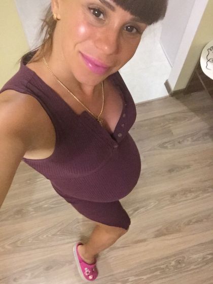 Нам 30 недель 😎🤰🏽