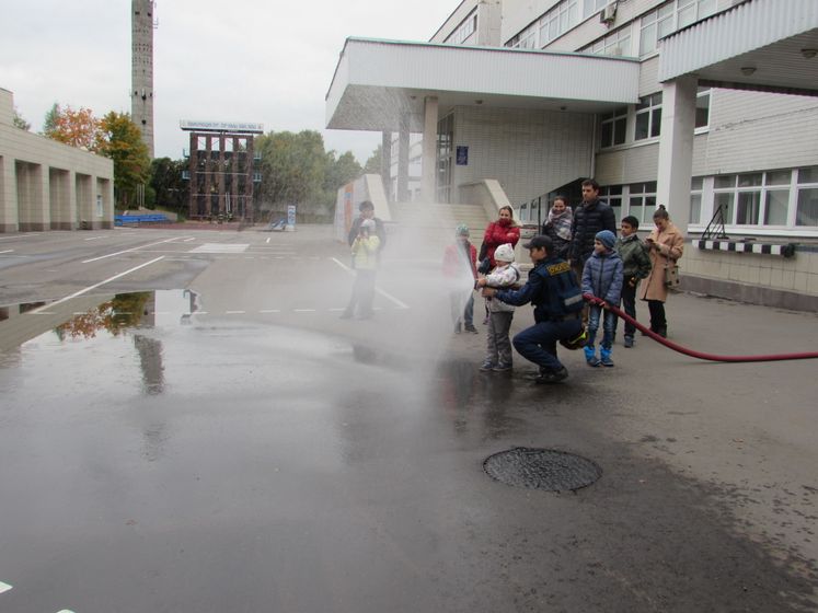 Экскурсия в учебный центр МЧС