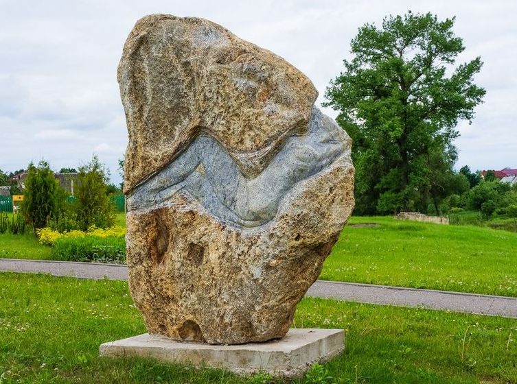 Сад камней в Сморгони