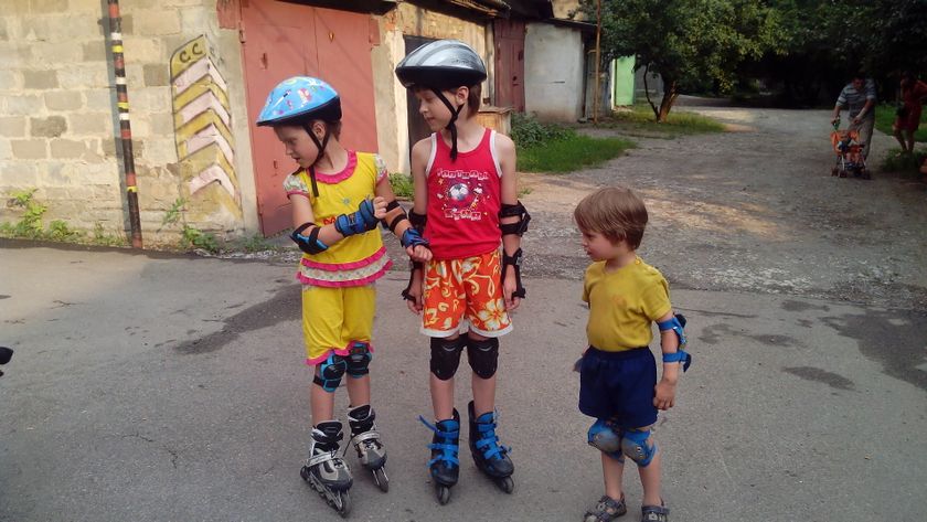 Фото. Мои дети, мои покупки.