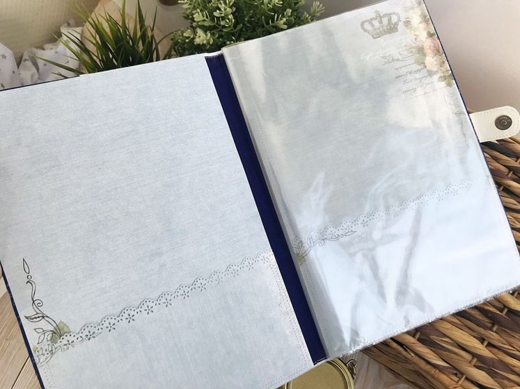 Большой набор для новорожденного (альбом, сокровищница, папка)