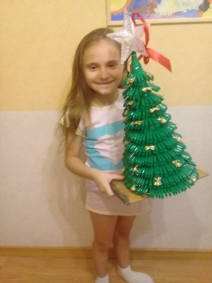 Поделка из макарон