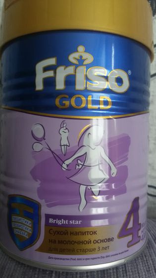 Отзыв на молочный напиток Friso Gold для детей старше 3 лет.