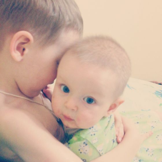 Мать двоих детей , как это на самом деле ...