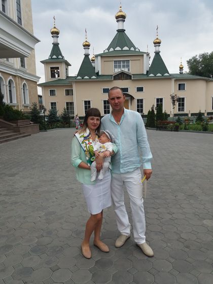 40 дней и крестины.