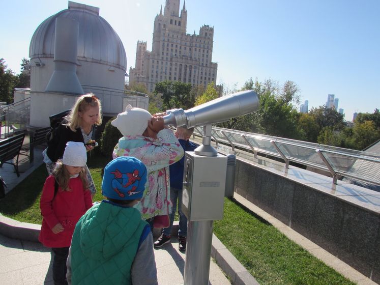 Московский Планетарий. Ч.2. Парк неба.