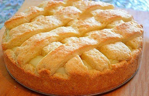 Яблочный пирог с нежнейшим