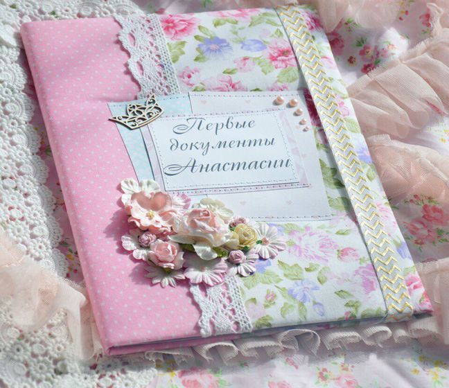 Альбом и папочка ручной работы 🌸