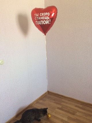 Наш папа узнал о нас 16 июля 2017 года 😍