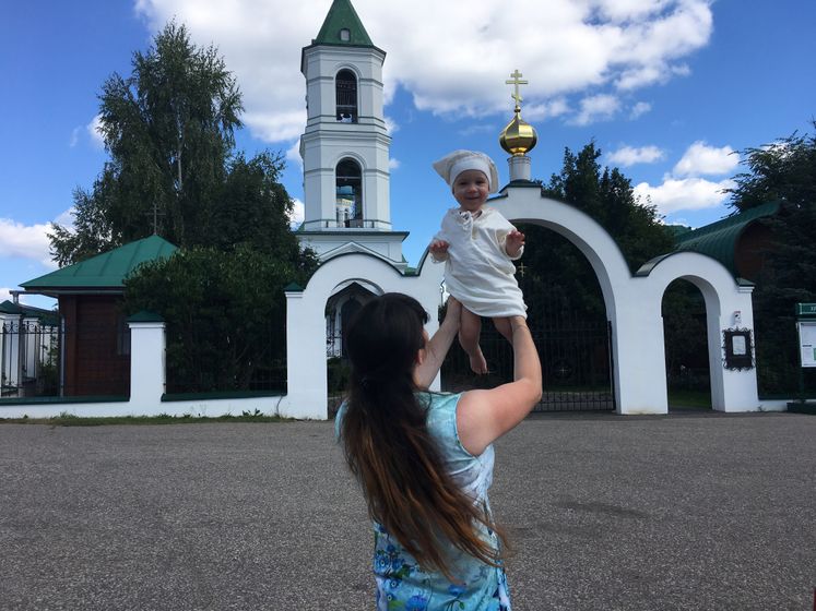 Крещения моей смурфеточки????