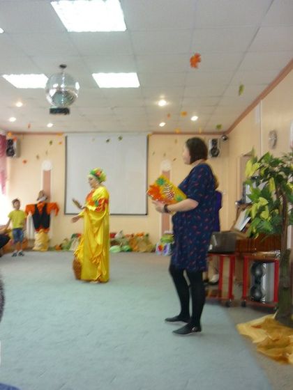 Первый праздник в новом саду