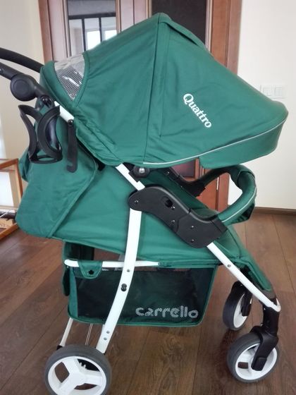 Коляска прогулочная Carrello Quattro 2017 обзор