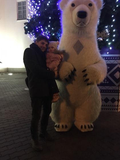 Новогоднее представление на ратуше