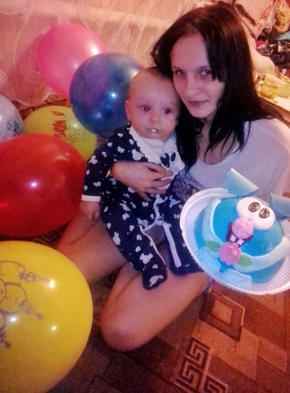 Моему сыночку вчера было пол года,?❤?