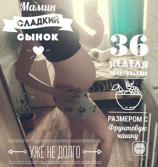 8 месяц беременности
