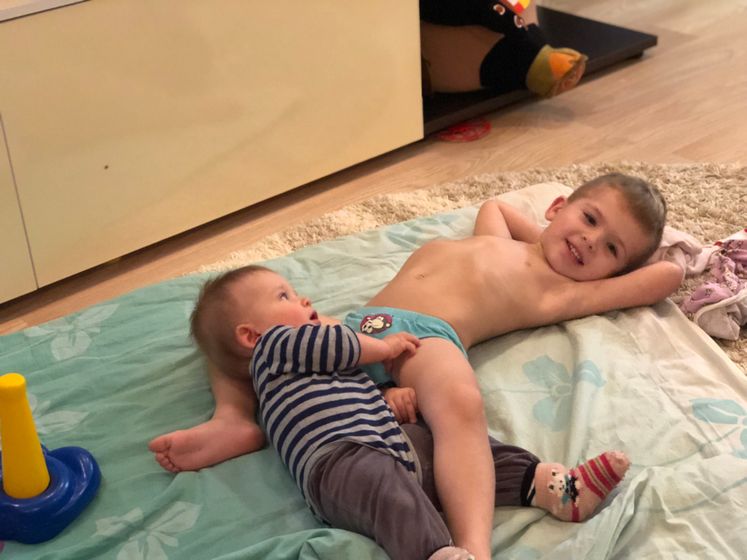 Мой маленький и старшенький