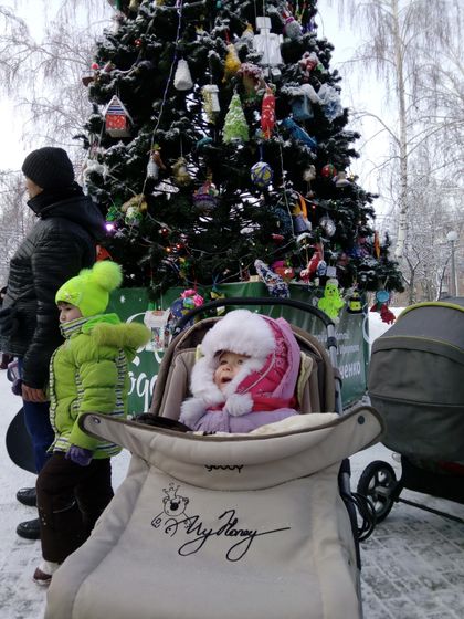 Были мы на елке)))