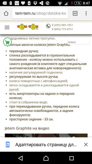 Есть тут обладатели коляски jetem neo plus или jetem grafith?перекидные ручки.