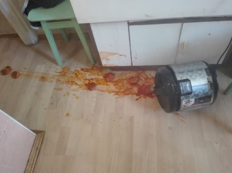 Наш ужин... антипохвастушки