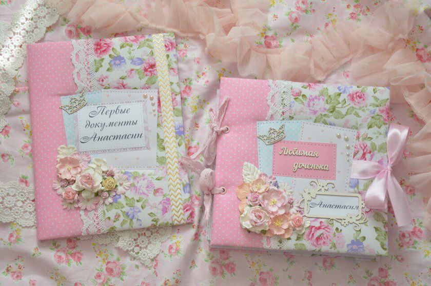 Альбом и папочка ручной работы 🌸