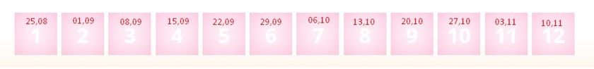 9 нед-5250.11 нед-5550.3 мес -6500. 4 мес-7150. 5 мес-8000.