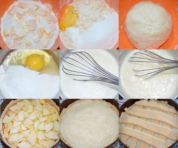 Яблочный пирог с нежнейшим